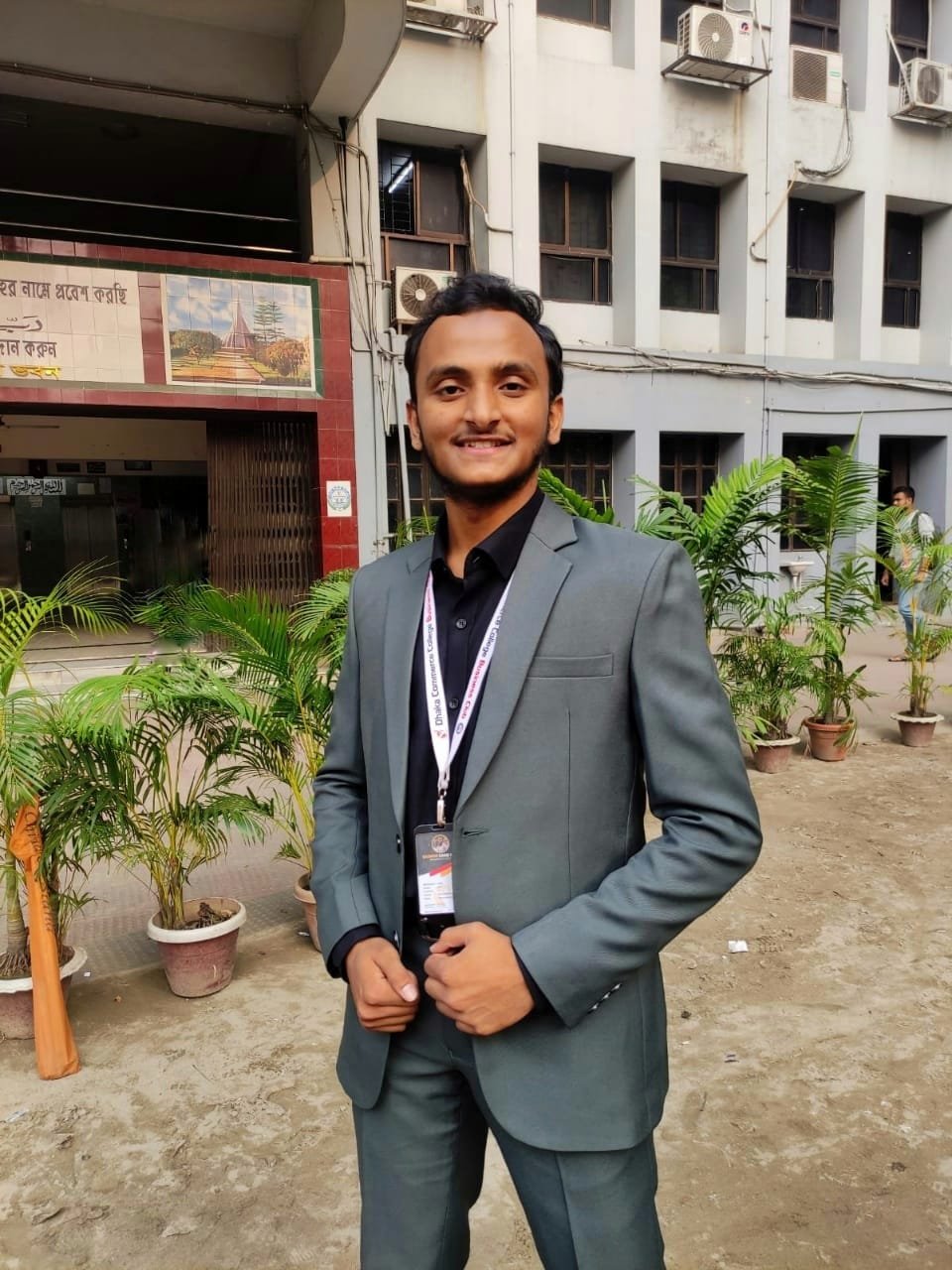 Sadman Sakib Sady - Former President of DCC Business Club (2023-24)